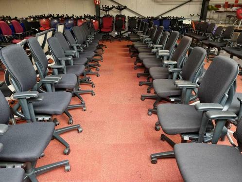 Diverse Ahrend 230 bureaustoelen oa hoge rug, nieuwe stof, Huis en Inrichting, Bureaustoelen, Bureaustoel, Zwart, Gebruikt
