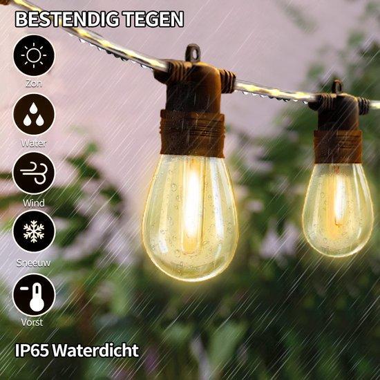 2dekans | EverNeeds Lichtsnoer Buiten – 15 LED – 15 Meter –, Diversen, Kerst, Zo goed als nieuw, Ophalen of Verzenden