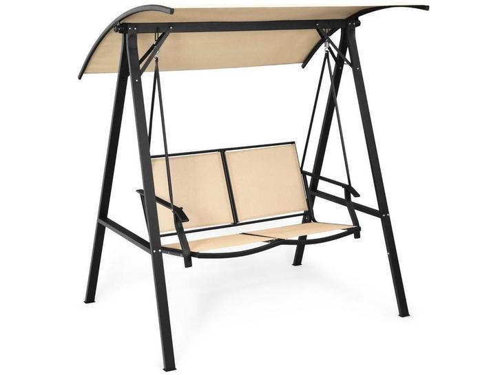 Coast Tuinschommel - 2-Zits - Verstelbare Luifel - Metaal -, Tuin en Terras, Overige Tuin en Terras, Nieuw, Verzenden