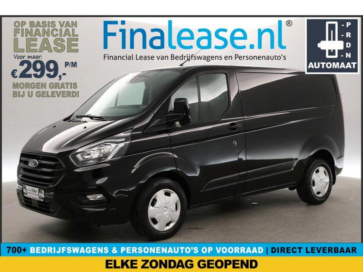 Ford Transit Custom 280 2.0 TDCI L1H1 Automaat Airco Cruise, Auto's, Bestelauto's, Lease, Automaat, Diesel, Boordcomputer, Mistlampen