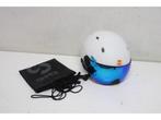 Sinner Titan Visor Skihelm - Wintersport - Mat wit - Maat M, Verzenden, Zo goed als nieuw