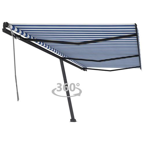 vidaXL Luifel vrijstaand handmatig uittrekbaar 600x350 cm, Tuin en Terras, Zonneschermen, Nieuw, Verzenden