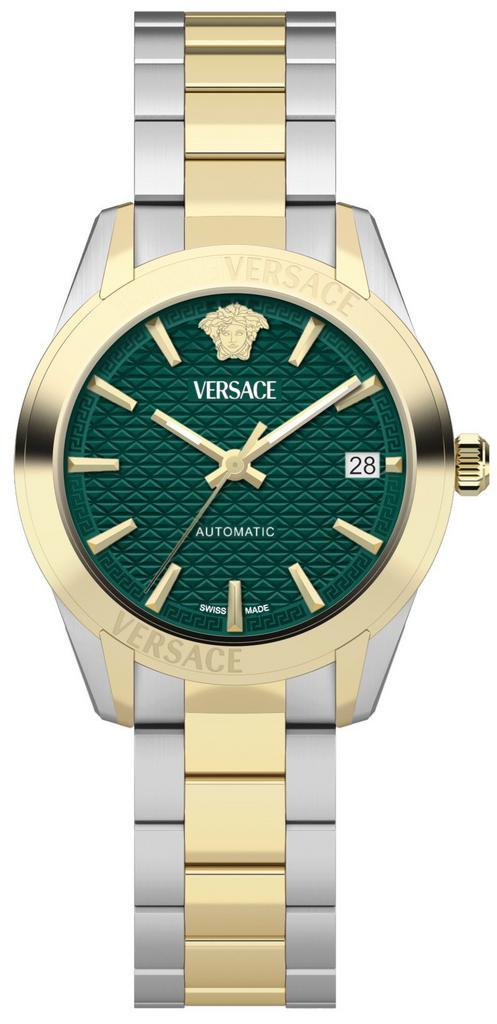 Versace VESCA0524 Greca Classic automatisch horloge 35 mm, Sieraden, Tassen en Uiterlijk, Horloges | Dames, Staal, Nieuw, Staal