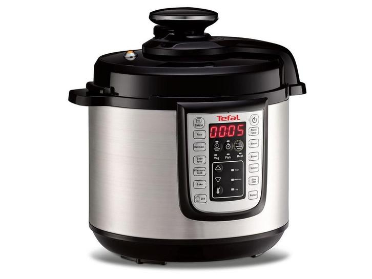 Tefal All-in-One CY505E - 3 in 1 Slowcooker - Multicooker -, Witgoed en Apparatuur, Rijstkokers, Zo goed als nieuw, Verzenden