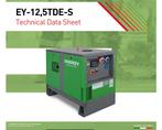 EY-12,5 TDE-SA, Doe-het-zelf en Verbouw, Aggregaten, Nieuw, 10 tot 30 kVA, Dieselolie, Elektrisch startend
