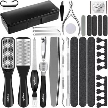 Soulima 30-Delige Pedicure Set: Ultieme Voetverzorging vo... beschikbaar voor biedingen