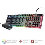 GXT 838 Azor - Gaming Toetsenbord & Muis - QWERTY / Zwart, Computers en Software, Muizen, Nieuw, Verzenden