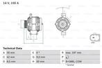 Dynamo / Alternator MERCEDES-BENZ A-KLASSE (A 160 CDI,A 1..., Auto-onderdelen, Ophalen of Verzenden, Nieuw