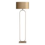 Vloerlamp voet Verona 161cm Ovaal - Messing, Ophalen of Verzenden, Nieuw