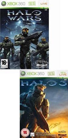 Halo Wars & Halo 3 Xbox 360 Garantie & morgen in huis! beschikbaar voor biedingen