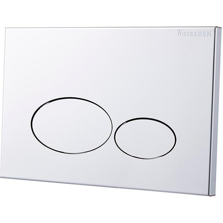 Wiesbaden X32 Metal Drukplaat voor Inbouwreservoir - Chroom, Doe-het-zelf en Verbouw, Sanitair, Nieuw, Ophalen of Verzenden