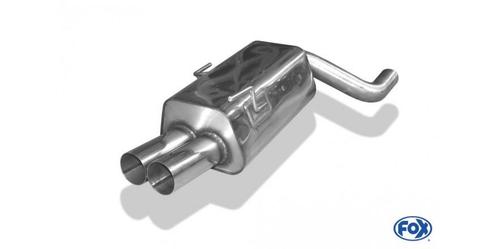 FOX Audi 80 type B4 quattro RS bumper einddemper - 2x76 type, Auto-onderdelen, Uitlaatsystemen, Nieuw, Verzenden