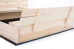 Zandbak - met deksel en bankjes - 120x120 cm - hout, Ophalen of Verzenden, Nieuw