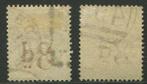 Groot-Brittannië 1883 - 3d on 3d lilac OVERPRINT DOUBLE -, Gestempeld