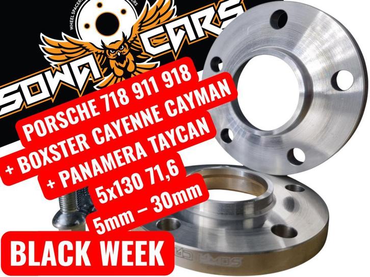 Spacers 15MM Porsche Cayene Panamera 5x130 Spoorverbreders, Auto diversen, Tuning en Styling, Ophalen of Verzenden