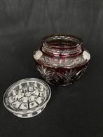 Val Saint Lambert - Vaas - Pique Fleur - Kristal - grote, Antiek en Kunst, Antiek | Glas en Kristal