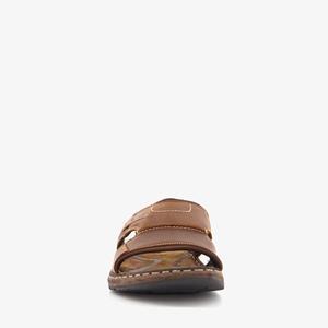 leren heren slippers