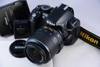 Nikon D3100 met 18-55mm VR kitlens ALS NIEUW 1609 clicks!, Spiegelreflex, Ophalen of Verzenden, Zo goed als nieuw, Nikon