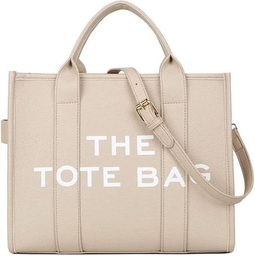 The Tote Bag - Beige - Dames - Super handige en grote Tas, Sieraden, Tassen en Uiterlijk, Tassen | Damestassen, Verzenden