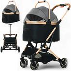 Luxe Multifunctionele Hondenbuggy Grijs, Ophalen of Verzenden, Nieuw