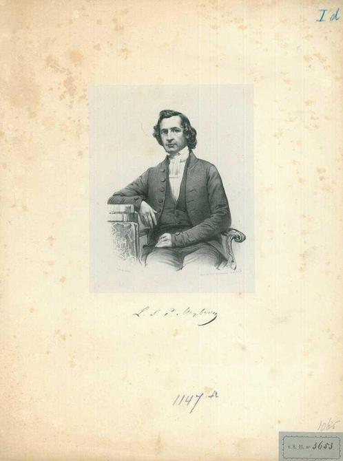 Portrait of Louis Suson Pedro Meyboom, Antiek en Kunst, Kunst | Etsen en Gravures