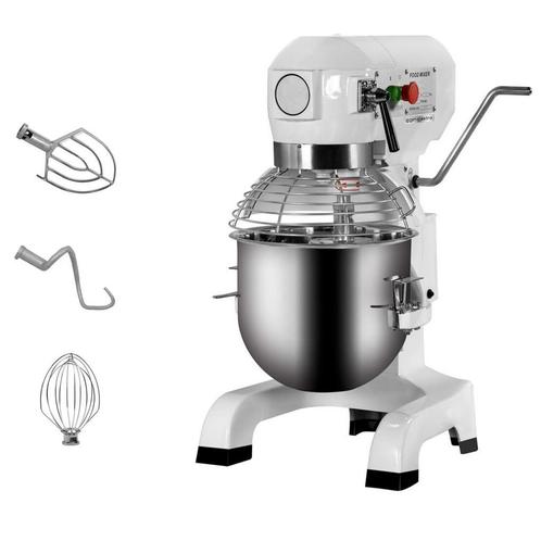 GGM Gastro | Planeetmenger - 20 liter - 750 Watt - incl. 3 |, Witgoed en Apparatuur, Keukenmixers, Nieuw, Verzenden