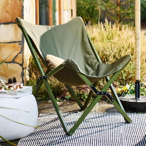 *WOONWINKEL* Vtwonen Lazy Afternoon Opvouwbare Buitenstoel, Tuin en Terras, Tuinsets en Loungesets, Nieuw, Verzenden