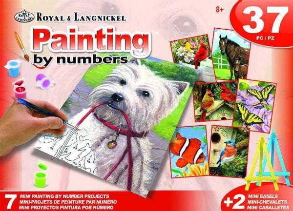 37 Delige set verven op nummer Royal & Langnickel (Creatief), Kinderen en Baby's, Speelgoed | Educatief en Creatief, Nieuw, Ophalen of Verzenden