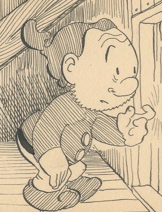 Dulieu, Jean - 1 Original drawing - Paulus de Boskabouter -, Boeken, Stripboeken