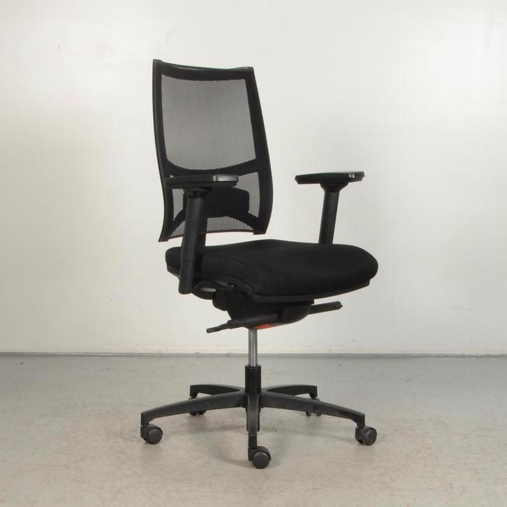 Bureaustoel Sitland Team Strike Soffio - Zwart - Mesh, Zakelijke goederen, Kantoor en Winkelinrichting | Kantoormeubilair en Inrichting