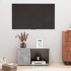 vidaXL Tv-meubel 60x24x32 cm bewerkt hout betongrijs, Huis en Inrichting, Verzenden, Nieuw, 50 tot 100 cm, Minder dan 25 cm