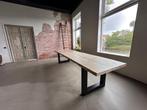 Boomstam tafel eettafel | industrieel | Landelijk, Nieuw, Ophalen of Verzenden, 200 tot 250 cm, Plank