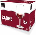 Royal Leerdam Carré Wijnglas Klein 290 ml - 6 stuks, Verzenden, Nieuw