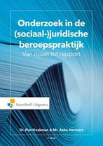 9789001879112 Onderzoek in de (sociaal-) juridische beroe..., Boeken, Schoolboeken, Piet Hoekman, Zo goed als nieuw, Verzenden