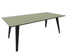 Cube Design Spider tafel, 160-300x120cm, stalen onderstel, Overige plaatsen, Ophalen of Verzenden, Nieuw in verpakking, Stoel