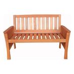 Kensington Tuinbank Hardhout 125cm, Verzenden, Nieuw, Hout