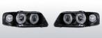 Koplampen Angel Eyes | Audi A3 8L 2000-2003 | zwart, Auto-onderdelen, Verlichting, Verzenden, Nieuw, Audi