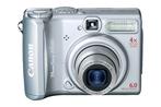 Canon PowerShot A540 Digitale Compact Camera - Zilver (In do, Zo goed als nieuw, Verzenden