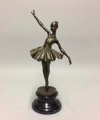 sculptuur, Ballerina - 31 cm - Brons, Antiek en Kunst