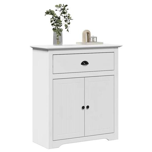 vidaXL Gangkast BODO 80x35x90 cm wit, Huis en Inrichting, Woonaccessoires | Kisten, Nieuw, Verzenden