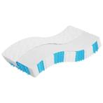 vidaXL Pocketveringmatras middelhard-hard 90x190 cm Single, Huis en Inrichting, Verzenden, Nieuw