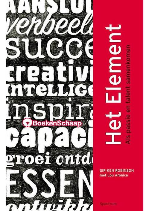 Het Element Ken Robinson, Lou Aronica, Boeken, Psychologie, Verzenden