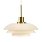 Dyberg Larsen - Plafondlamp - DL31 - Messing Versie - Glas,, Antiek en Kunst