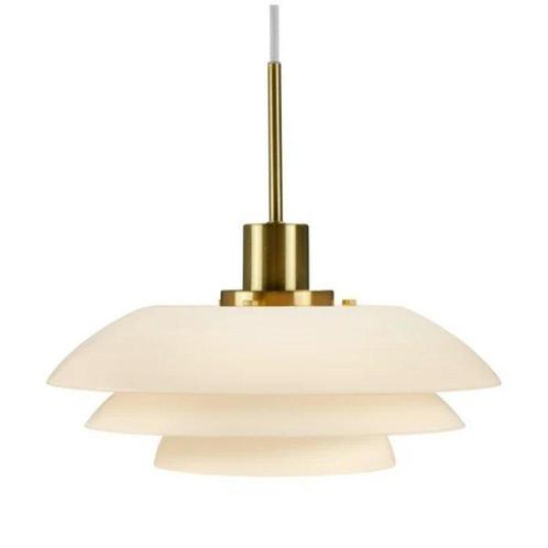 Dyberg Larsen - Plafondlamp - DL31 - Messing Versie - Glas,, Antiek en Kunst, Antiek | Lampen