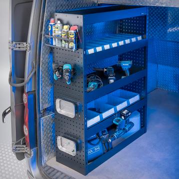 Datona Bedrijfswageninrichting - 105 x 39 x 145 cm - beschikbaar voor biedingen