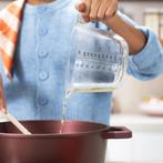 Mepal Glas maatbeker met deksel Chef it - 1000 ml -, Witgoed en Apparatuur, Magnetrons, Ophalen of Verzenden, Zo goed als nieuw