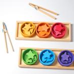 Grimms - Houten sorteerschaaltjes met inhoud (26-delig), Nieuw