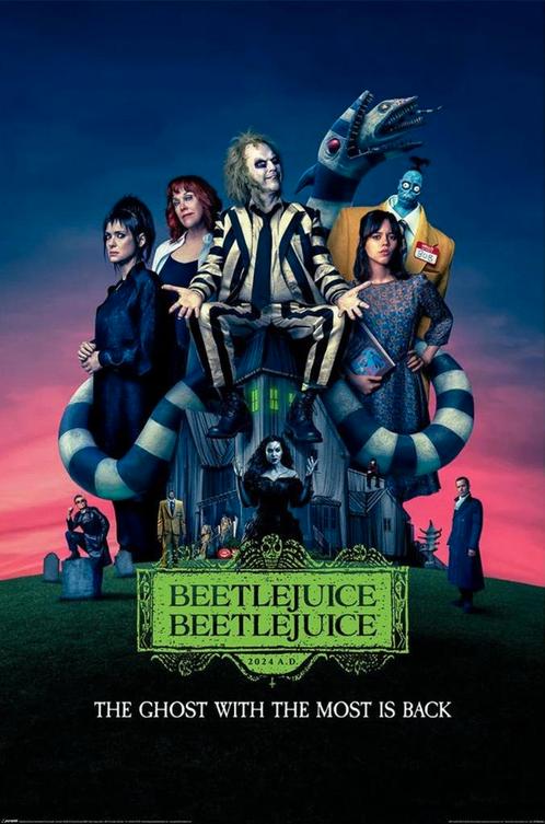 Poster Beetlejuice 2 One Sheet 61x91,5cm, Verzamelen, Posters, Nieuw, A1 t/m A3, Verzenden