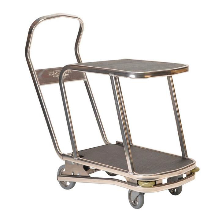 Plateauwagen Matador Alu S met Rem 2 Niveaus, Doe-het-zelf en Verbouw, Transportwagens, Nieuw, Verzenden