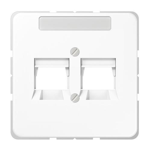 Jung CD500 Insteekplaat Schakelmateriaal - CD569-25NWEWW, Doe-het-zelf en Verbouw, Elektra en Kabels, Overige typen, Nieuw, Verzenden